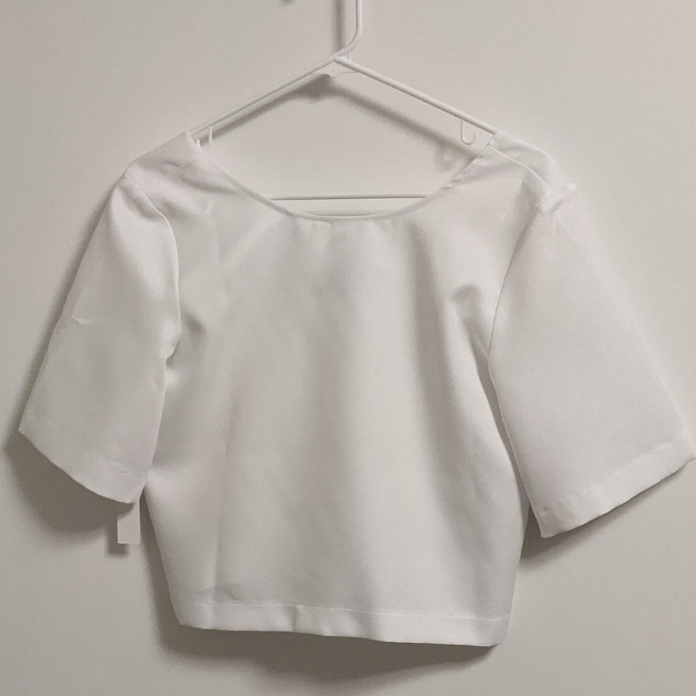New with tags VETTA White Blouse - Picture 6 of 8